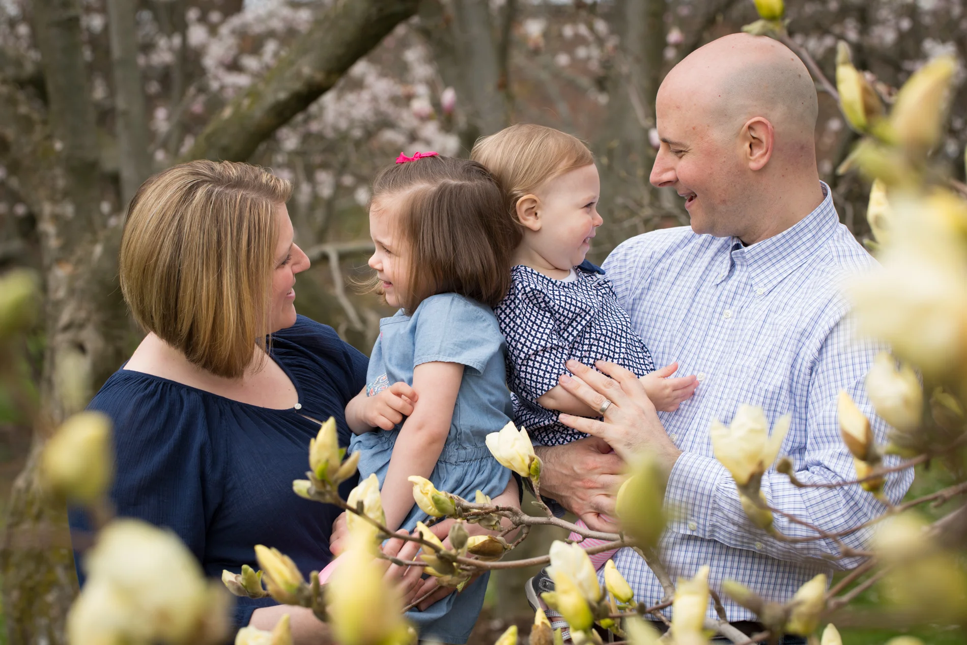 Spring Family Portraits: Rochester NY Photographers