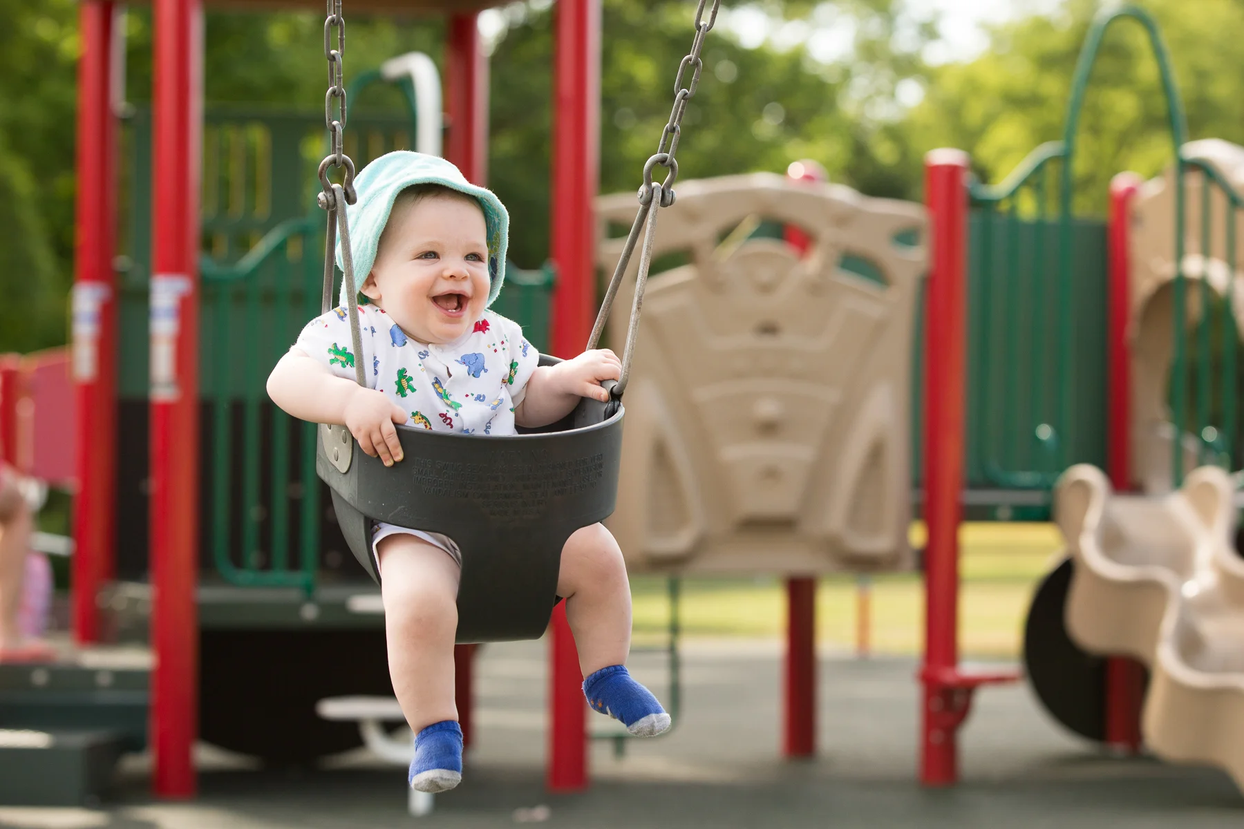 Fairport NY Candid Family Pictures: Lollypop Farm and Playground Fun