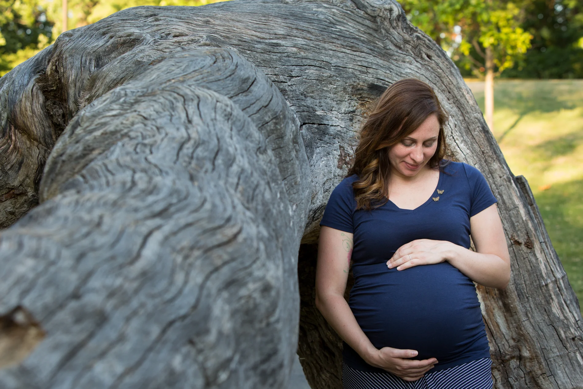Maternity Session at Genesee Valley Park