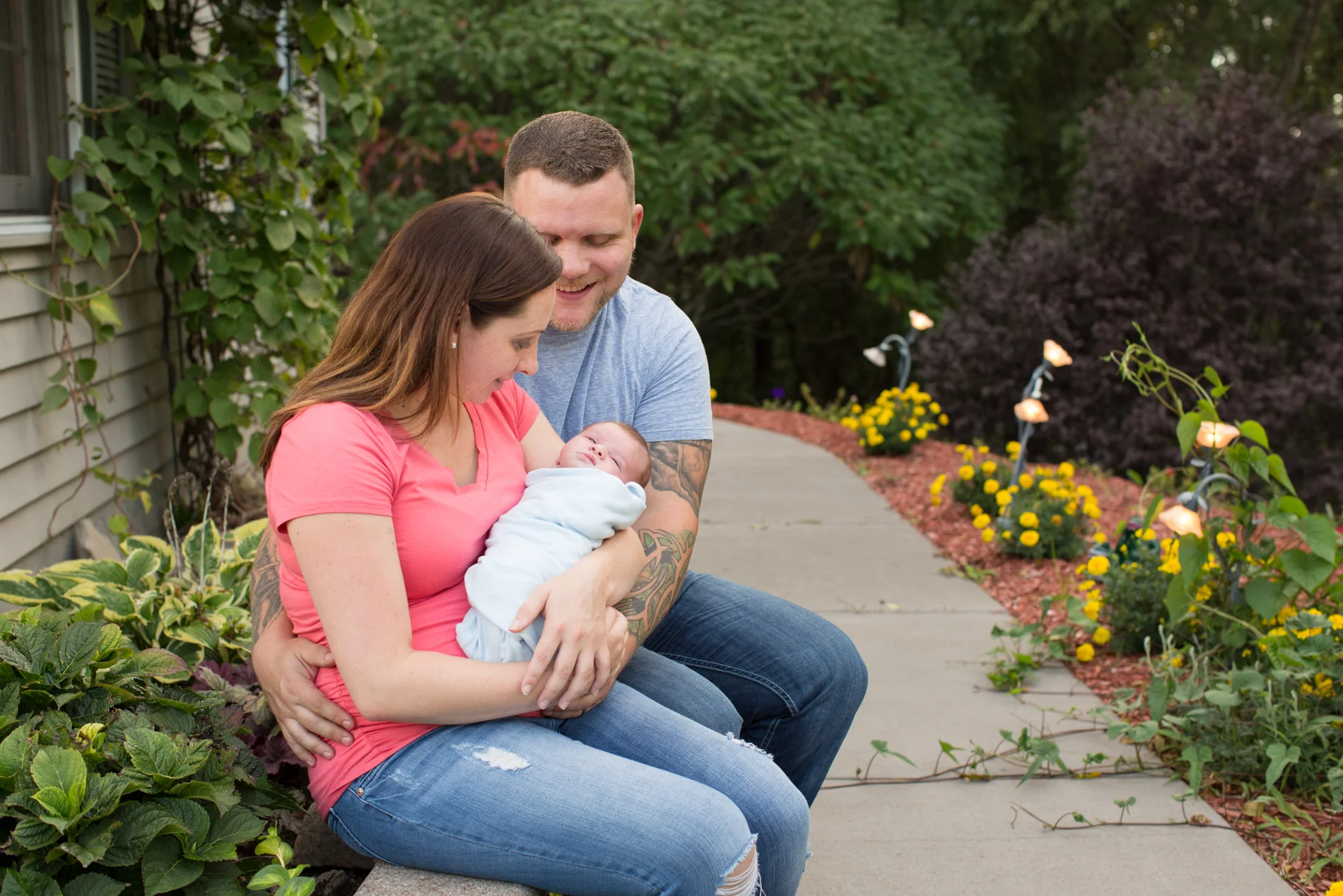 Lifestyle Newborn Sessions: Baby W and Family