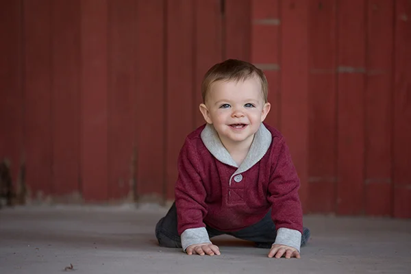 One year portraits at Long Acre Farms
