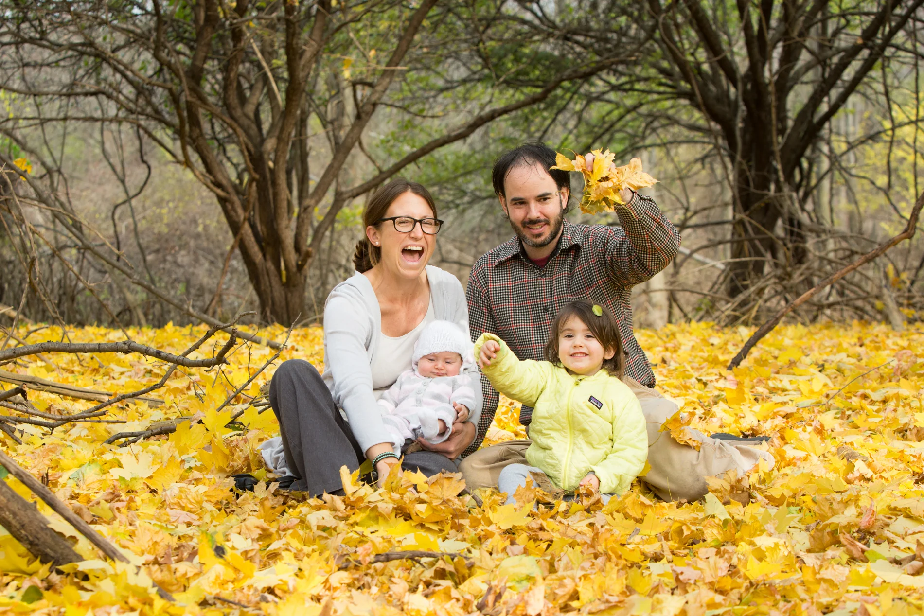 November Family Portrait: Mendon Ponds Park