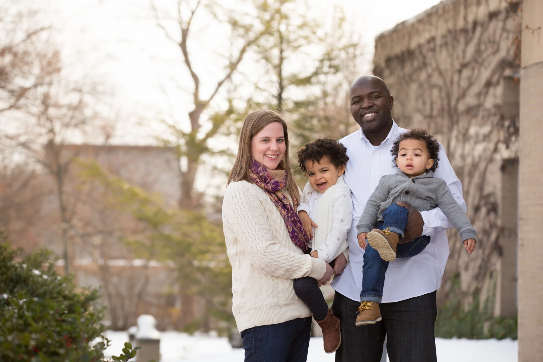 Family Portraits in January: Rochester NY Photographers