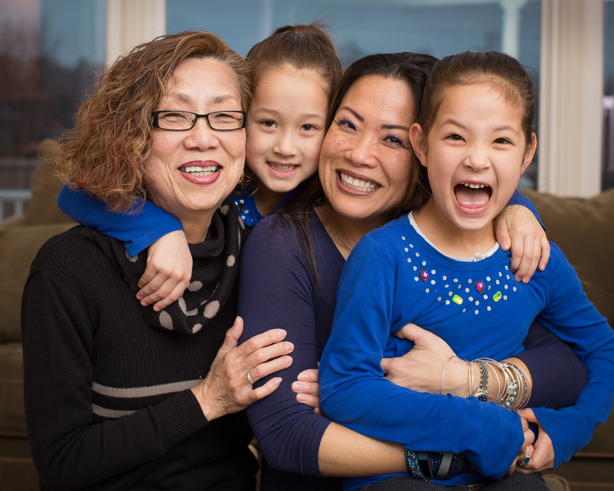 Three Generations Family Pictures: Victor Portrait Sessions