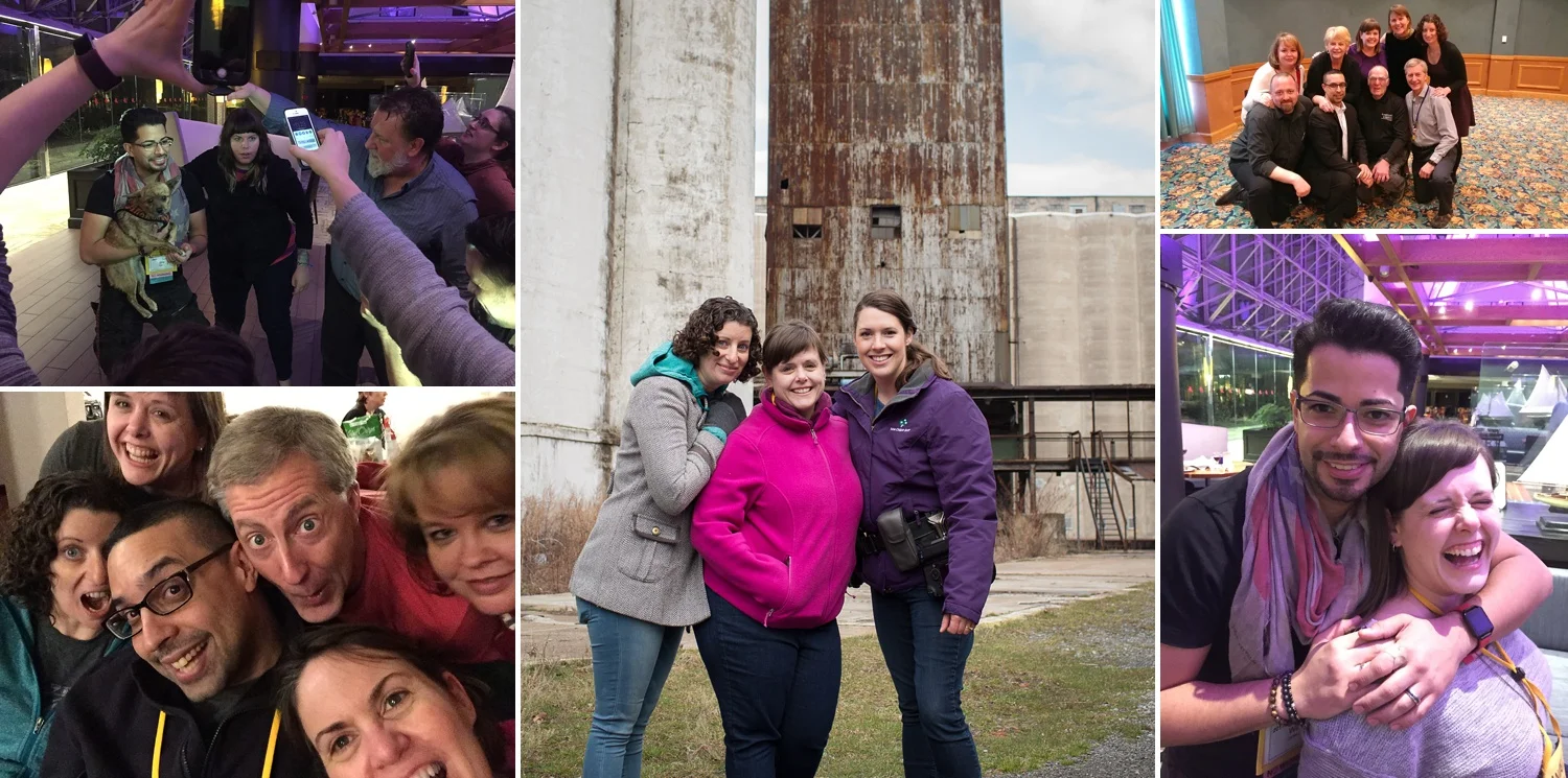 A few of our less than professional (iPhone), but fun moments from the weekend with our photo family.