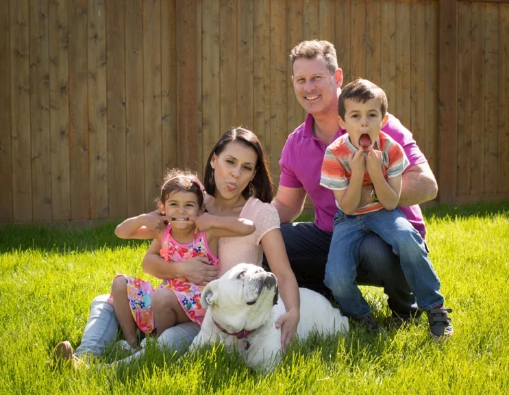 Backyard Family Portraits: Brighton, Rochester, NY