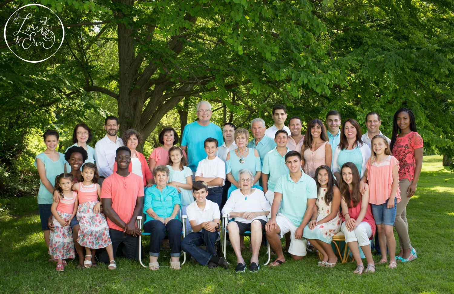 A special portrait session for the whole family