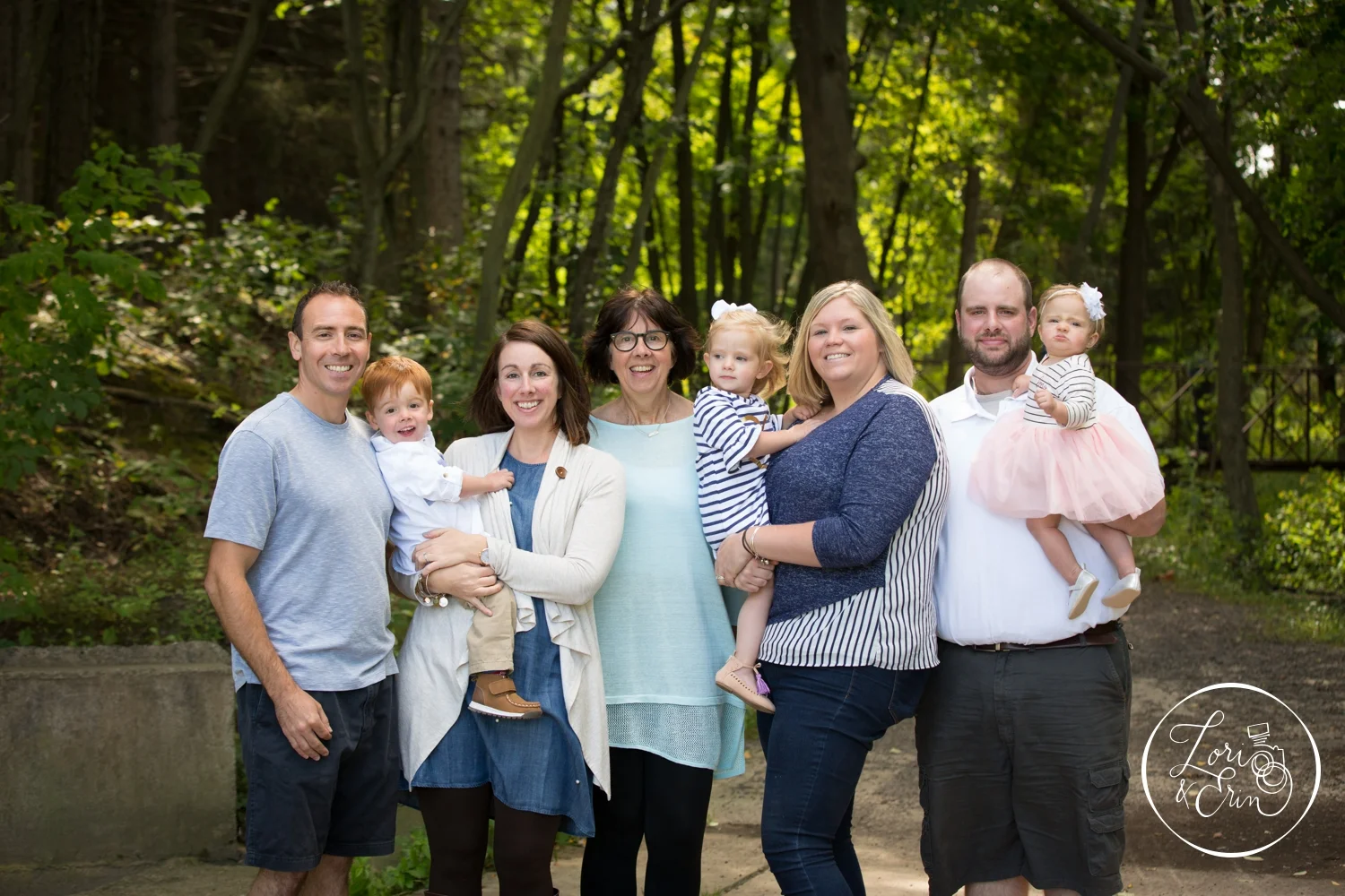 Jennejahn Park Extended Family Portrait Session: Hilton, NY