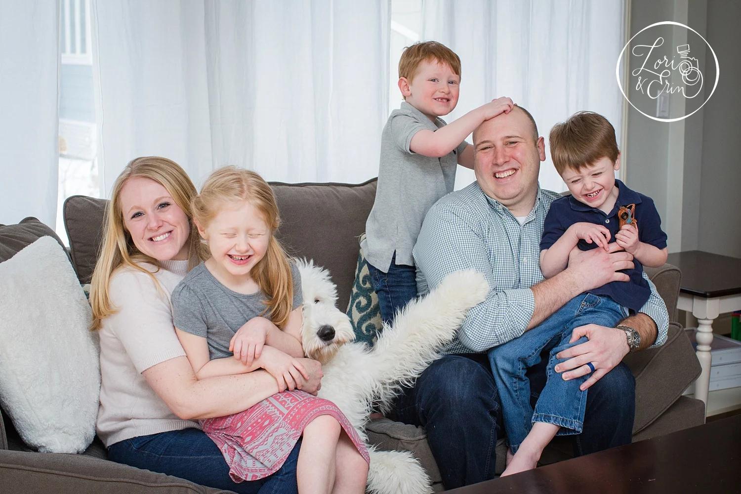 Brighton Family Portraits at Home