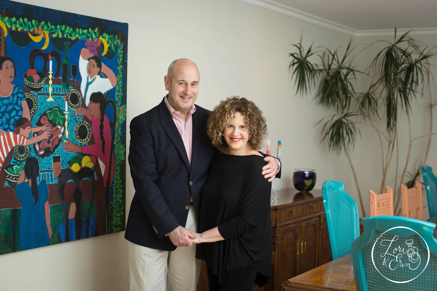 Husband and Wife Portrait in Allens Creek, Rochester NY