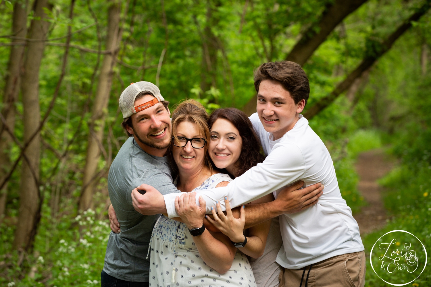 Mom and the Kids, Fairport NY Family Session