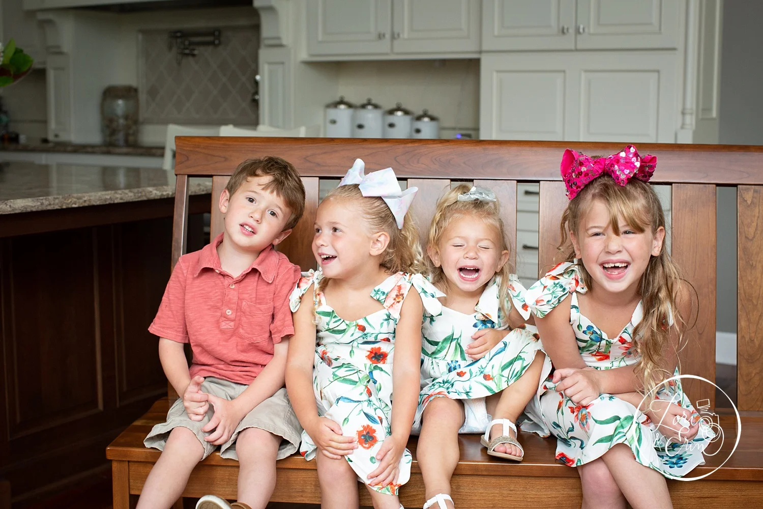 Victor NY Family Portraits at Home