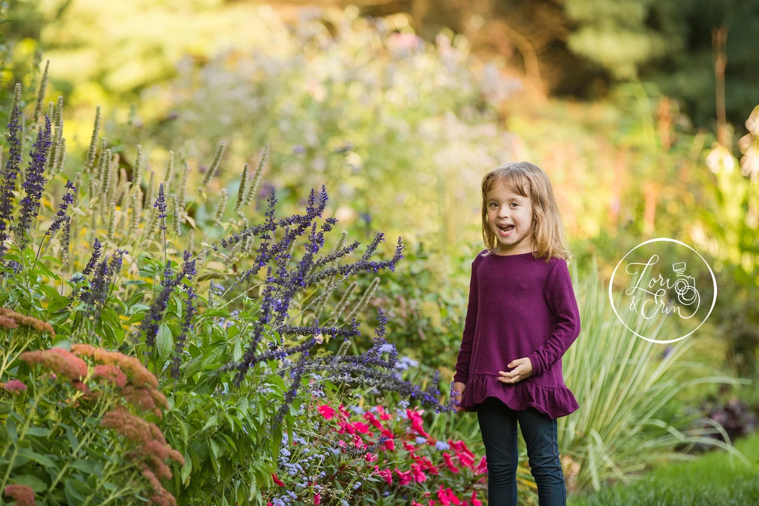 Sunken Gardens Family Portraits: Rochester NY