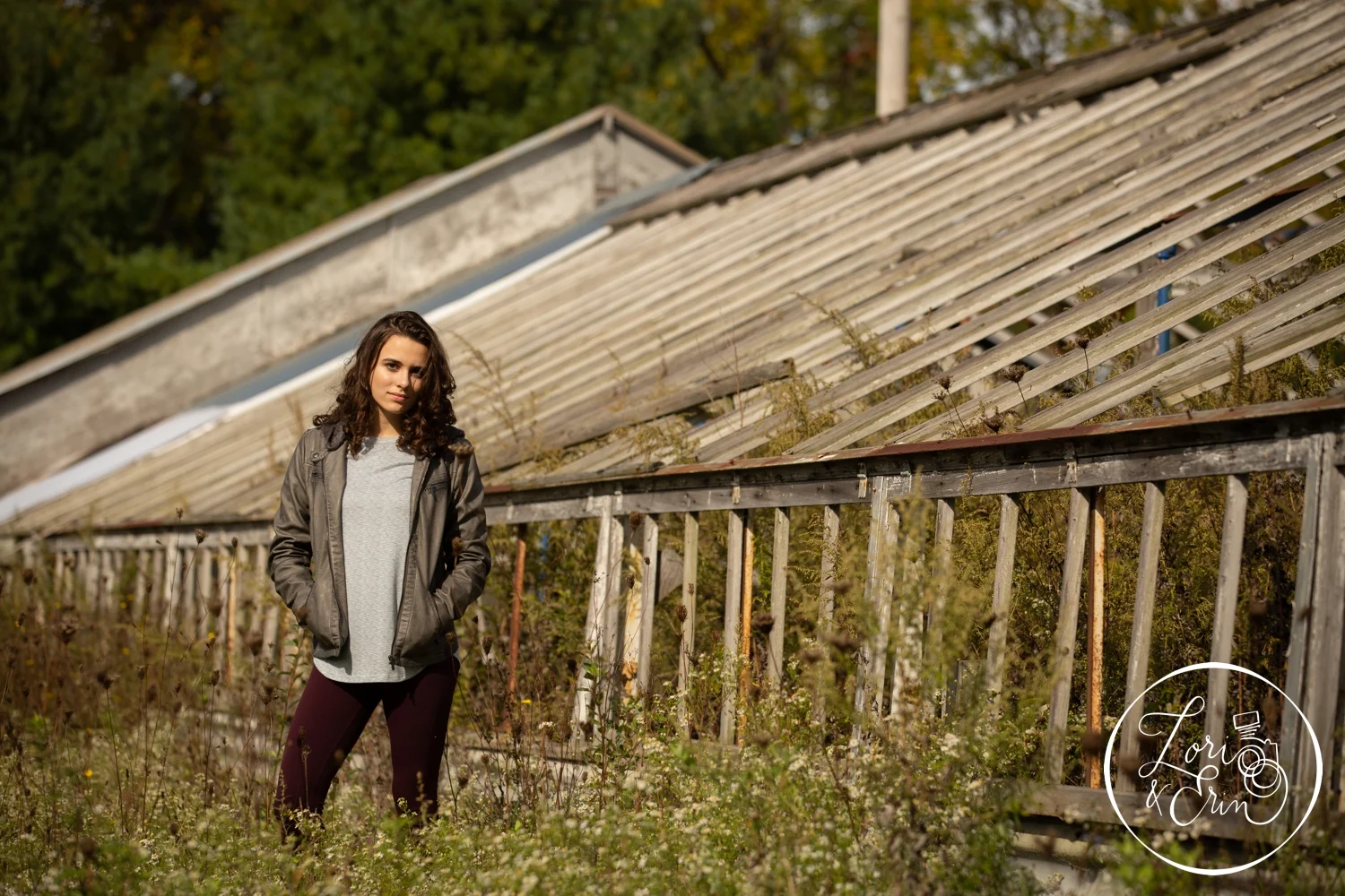 Savannah: Fall themed Senior Portraits in Fairport, NY
