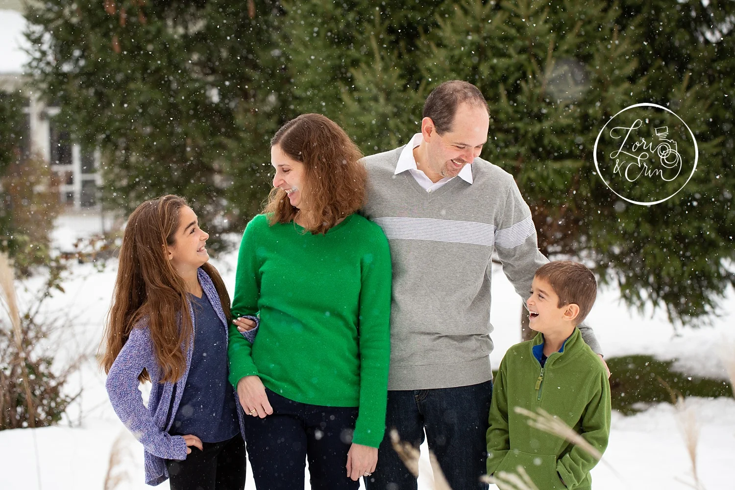 Victor NY Winter Family Pictures