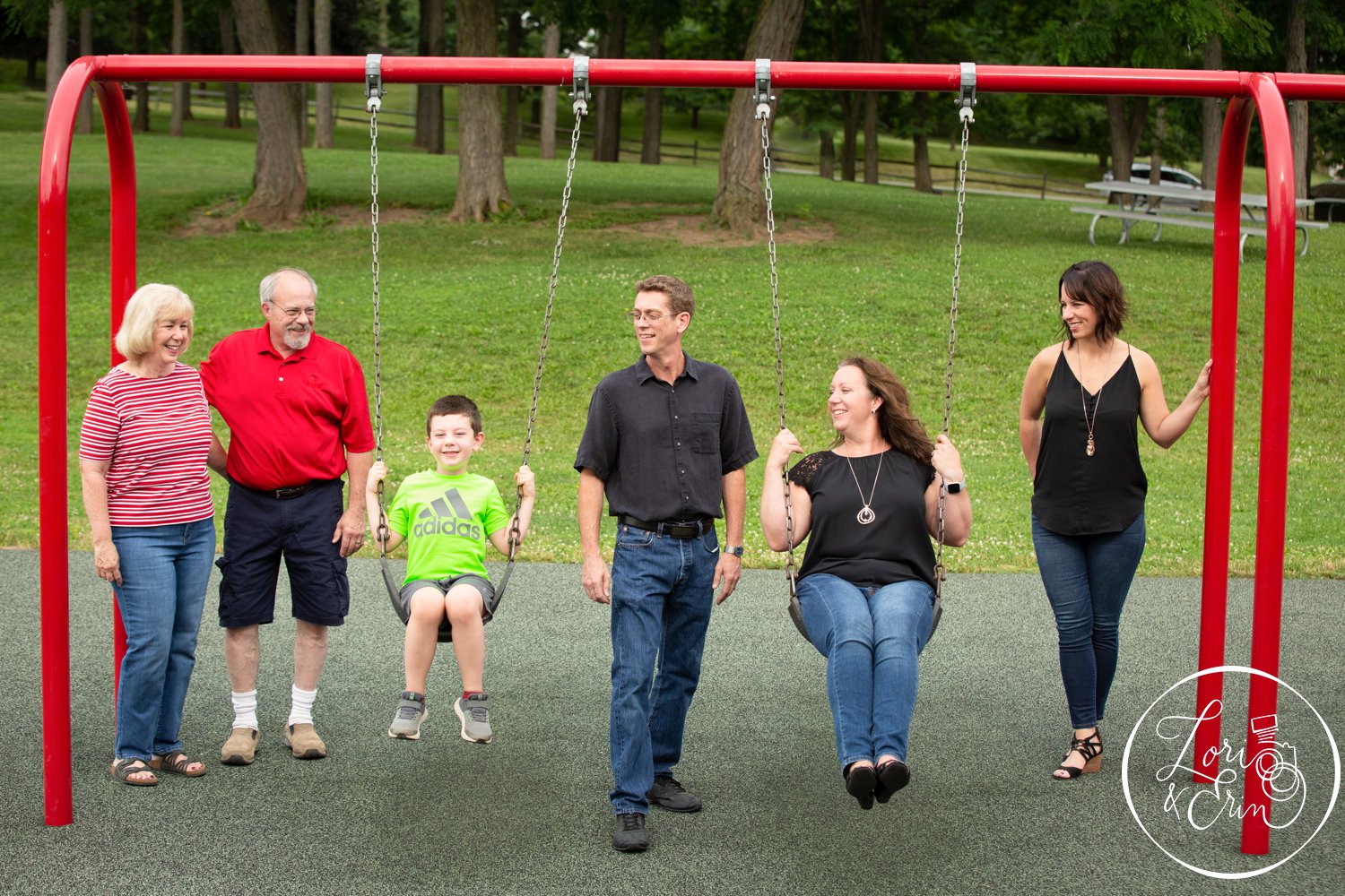 Playful Family Portraits at Egypt Park and Lollypop Farm