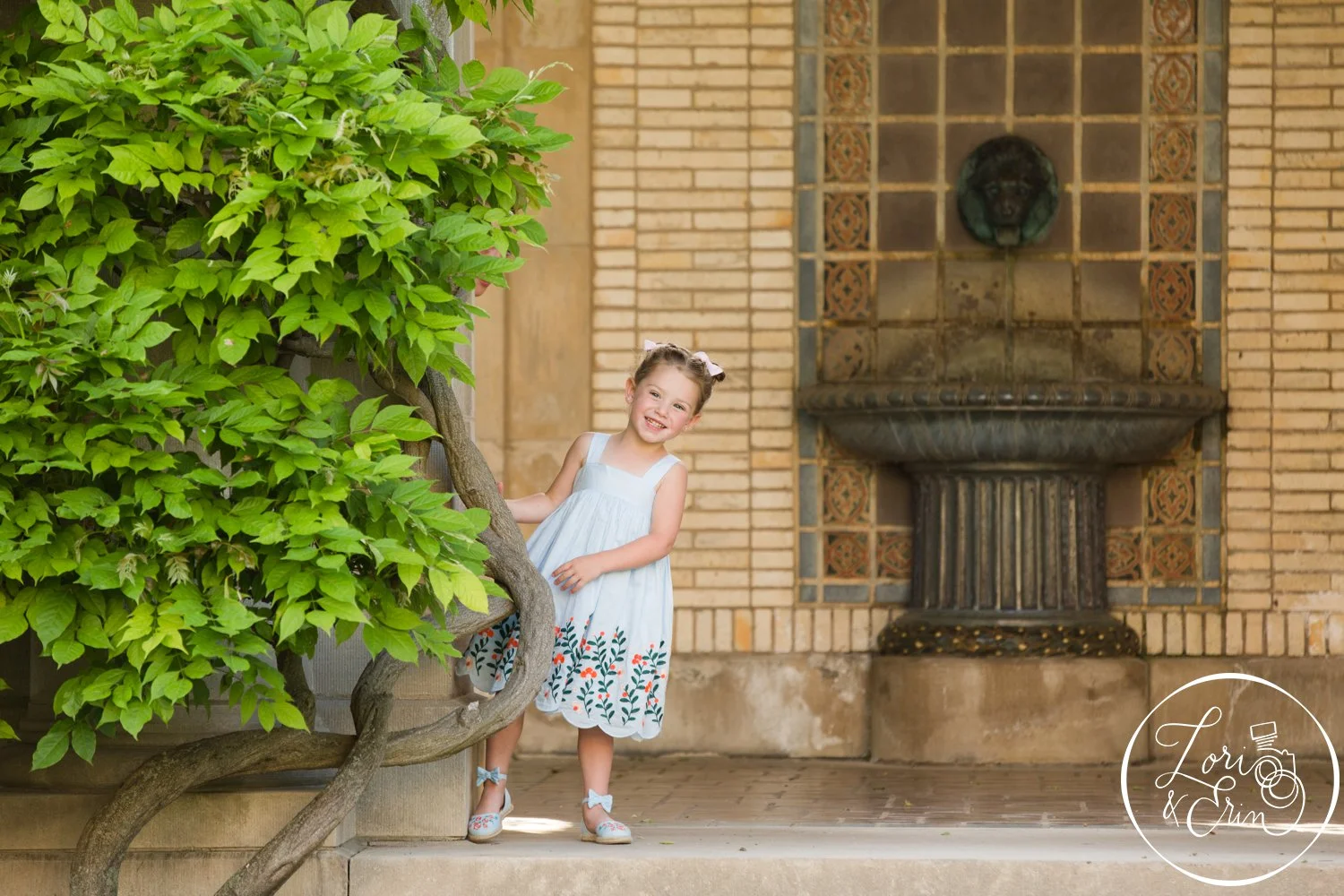 Family Portraits in the Eastman Museum Gardens