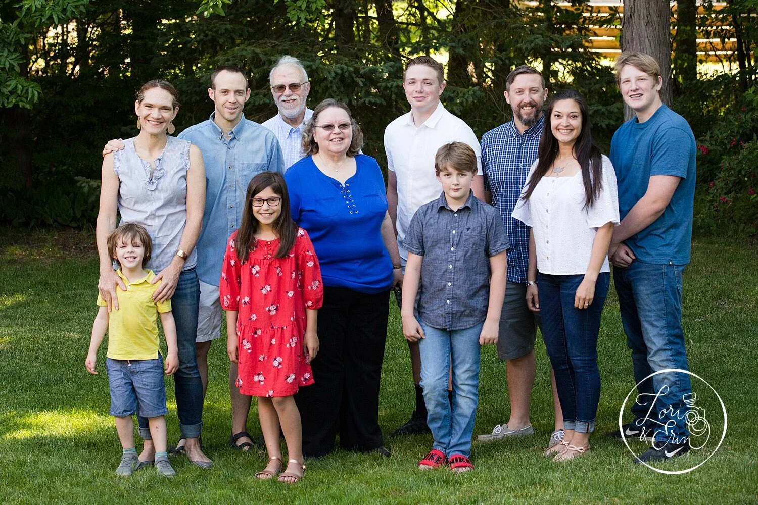 Rochester NY Family Portraits: Extended Family Pictures