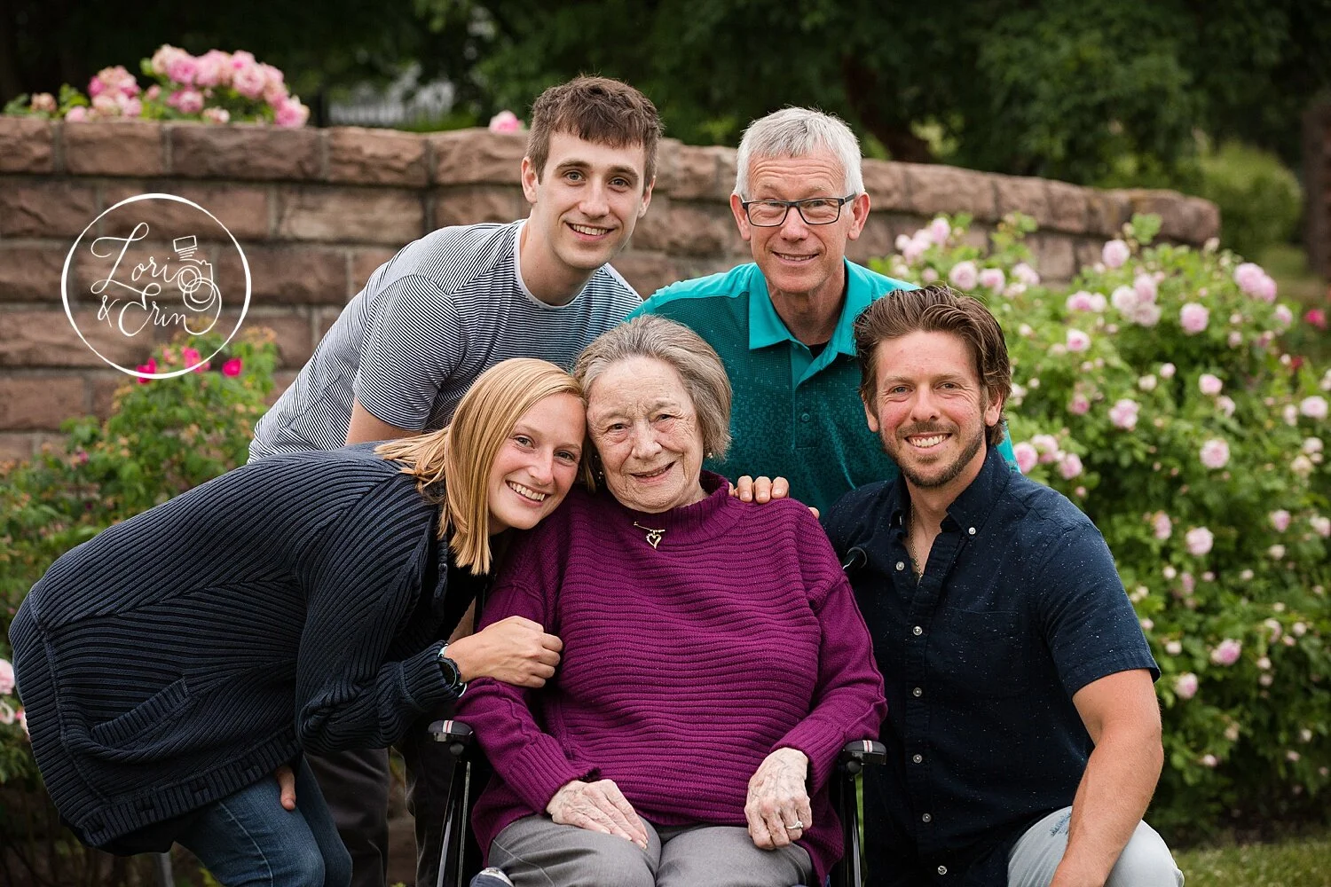 Maplewood Rose Garden Family Portraits: Rochester NY