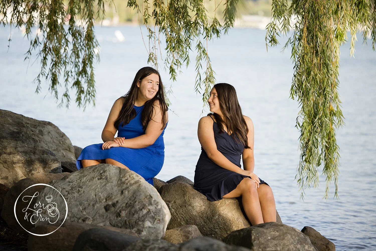 Victor High School Senior Portraits: Emily and Lauren