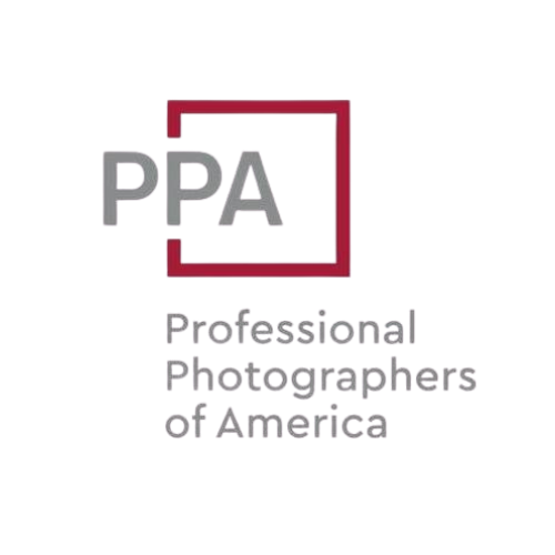 The logo of Professional Photographers of America, featuring the acronym PPA with a red square outline around the letter P, and the organization's name written below.