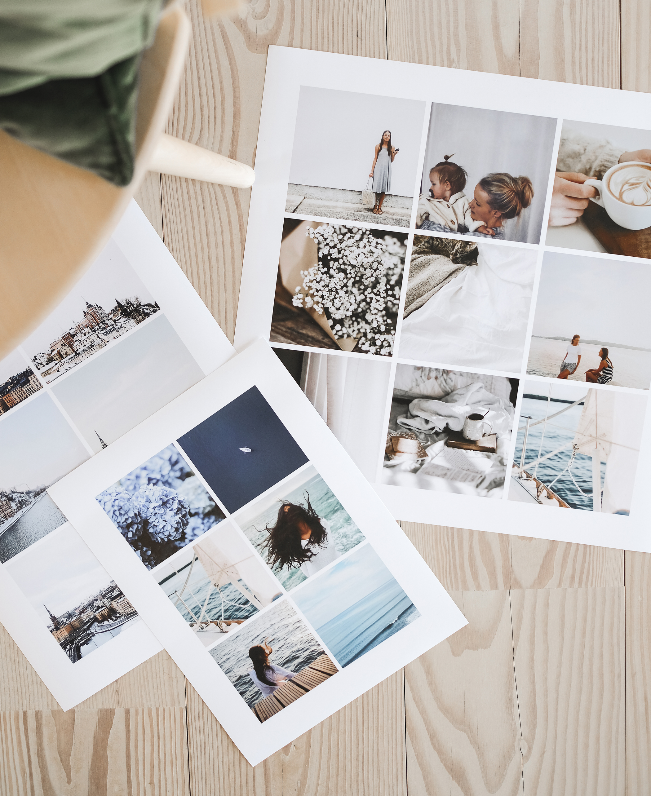 Fotoposters i olika grids och storlek