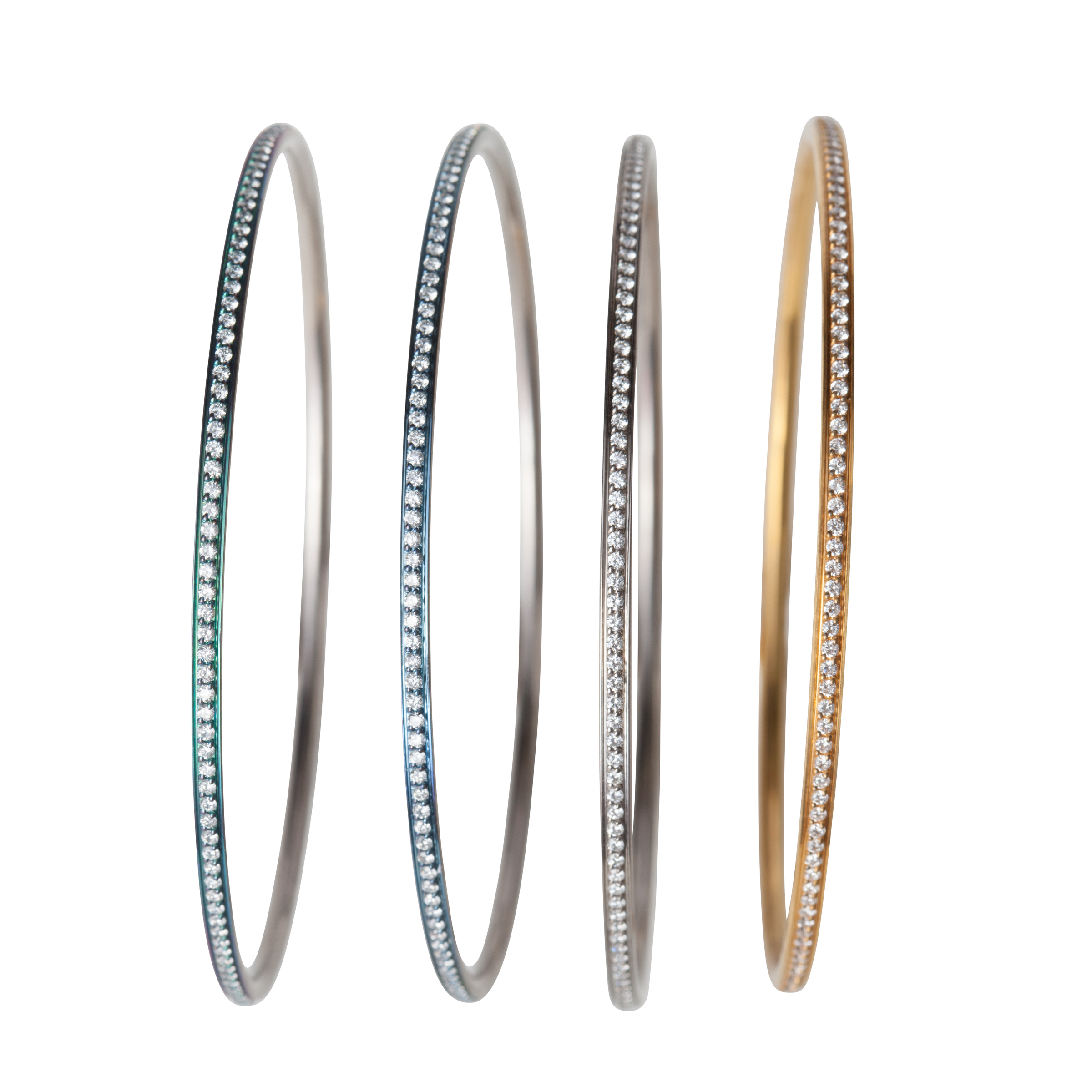 Stack of PETIT OLIVIA BRACELETS