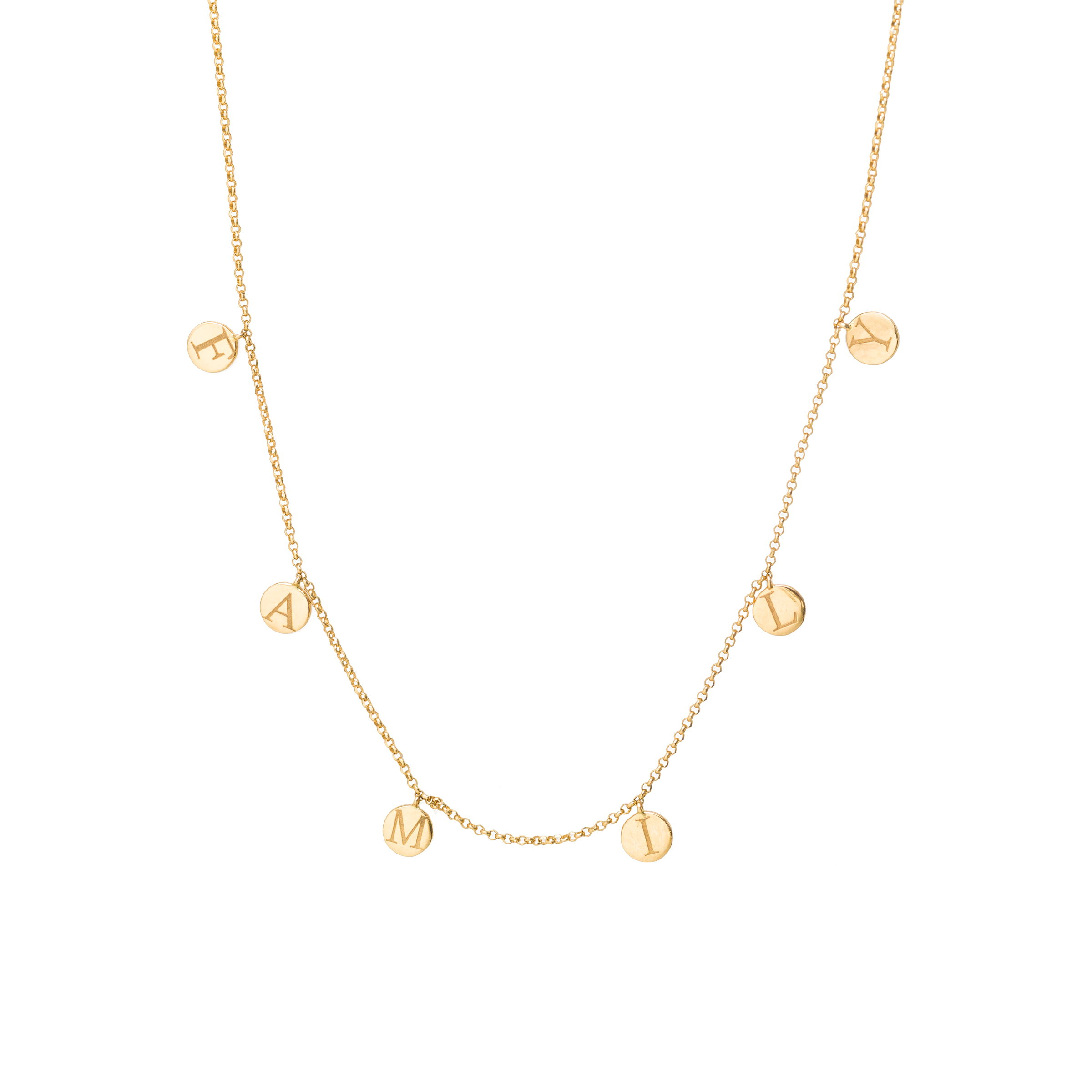 FAMILY NECKLACE 12.300 NOK 18 kt gold