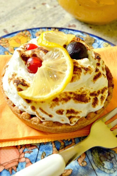 Tarte au citron meringuée