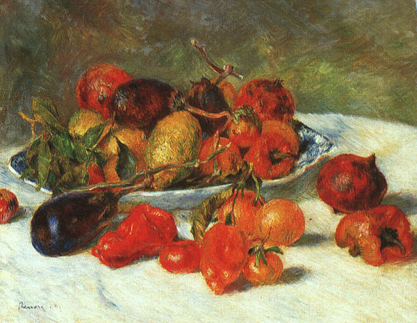 Renoir Fruits of the Midi Collotype Impressionist Fine Art Print 
