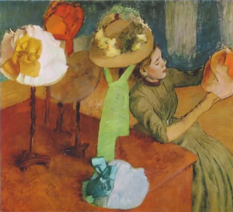 Degas The Millinery Shop Collotype Impressionist Fine Art Print