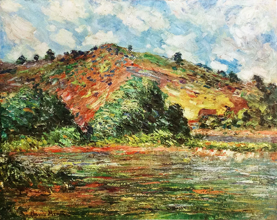 Claude Monet Landscape Collotype Impressionist Fine Art Print 