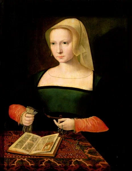 Master of Half Lengths Portrait of Lady Collotype Classicism Fine Art Print