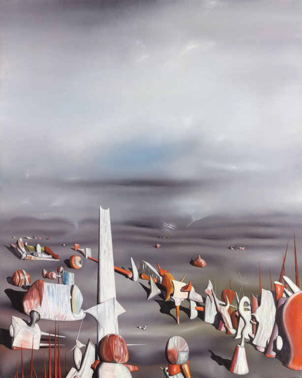 Yves Tanguy Rapidity of Sleep Modernist Collotype Fine Art Print  
