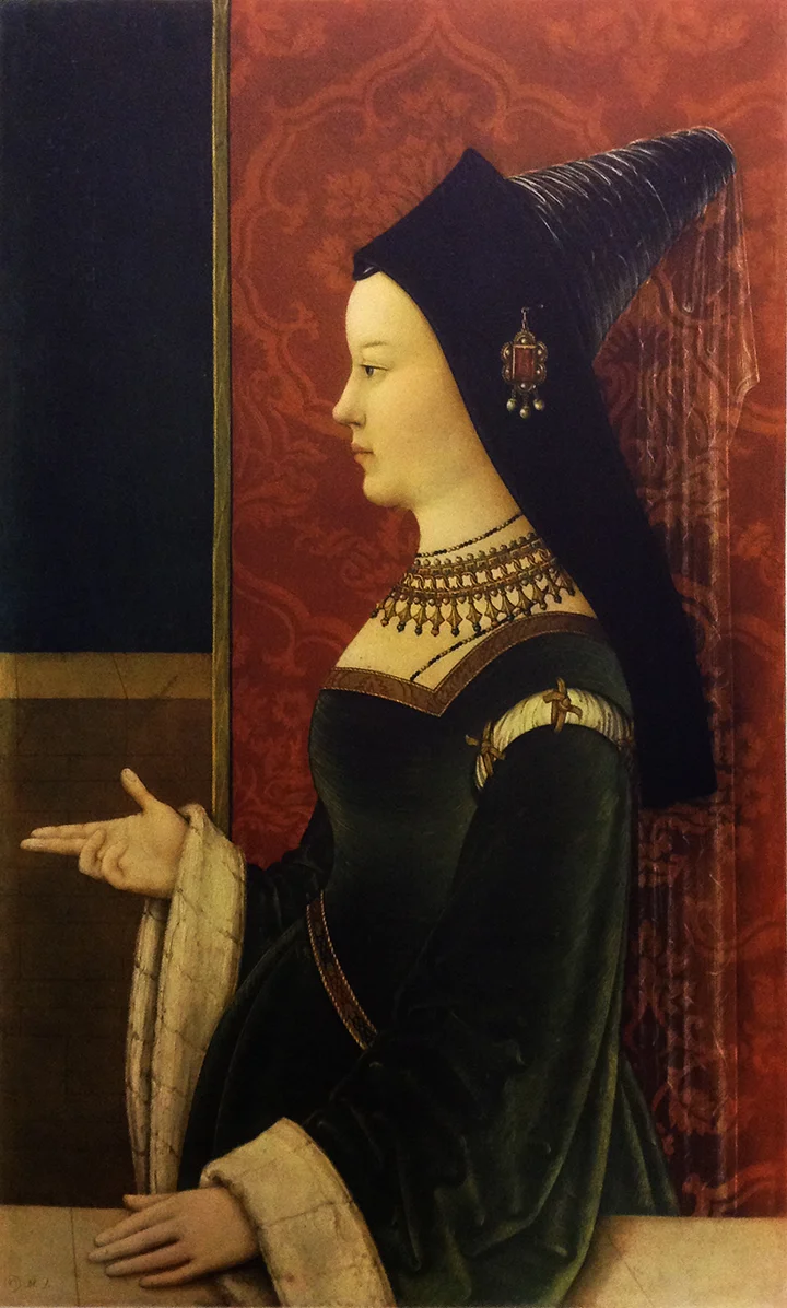 Maler Maria of Burgundy Portrait Collotype Fine Art Print 