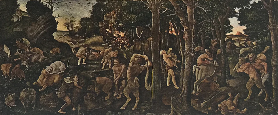 piero-di-cosimo-hunting-scene-unique-classicist-fine-art-notecards-postcard-framed-miniature-collotypes.jpg