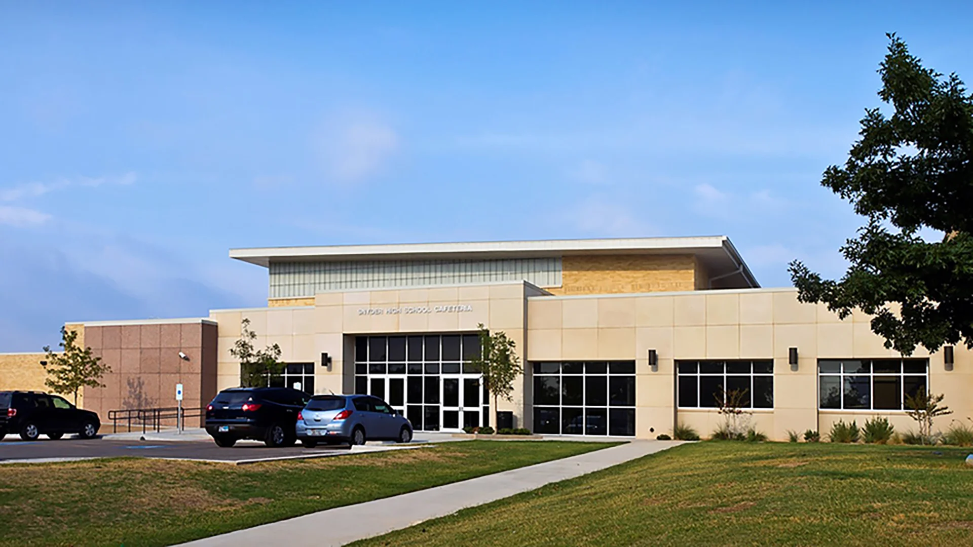 Parkhill Smith & Cooper SNYDER HIGH SCHOOL KITCHEN / CAFETERIA ADDITION 2014 | Honor Award Civic Architecture
