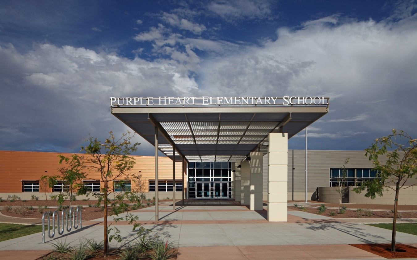  GA ARCHITECTURE &amp; VLK ARCHITECTS   PURPLE HEART ELEMENTARY   2015 MERIT AWARD  CIVIC ARCHITECTURE 