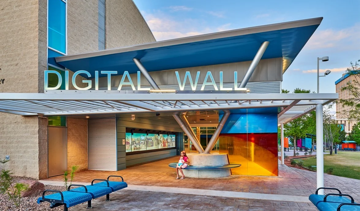 MNK ARCHITECTS MUSEUM OF HISTORY DIGITAL WALL & PAVILION 2015 HONORABLE MENTION CIVIC ARCHITECTURE