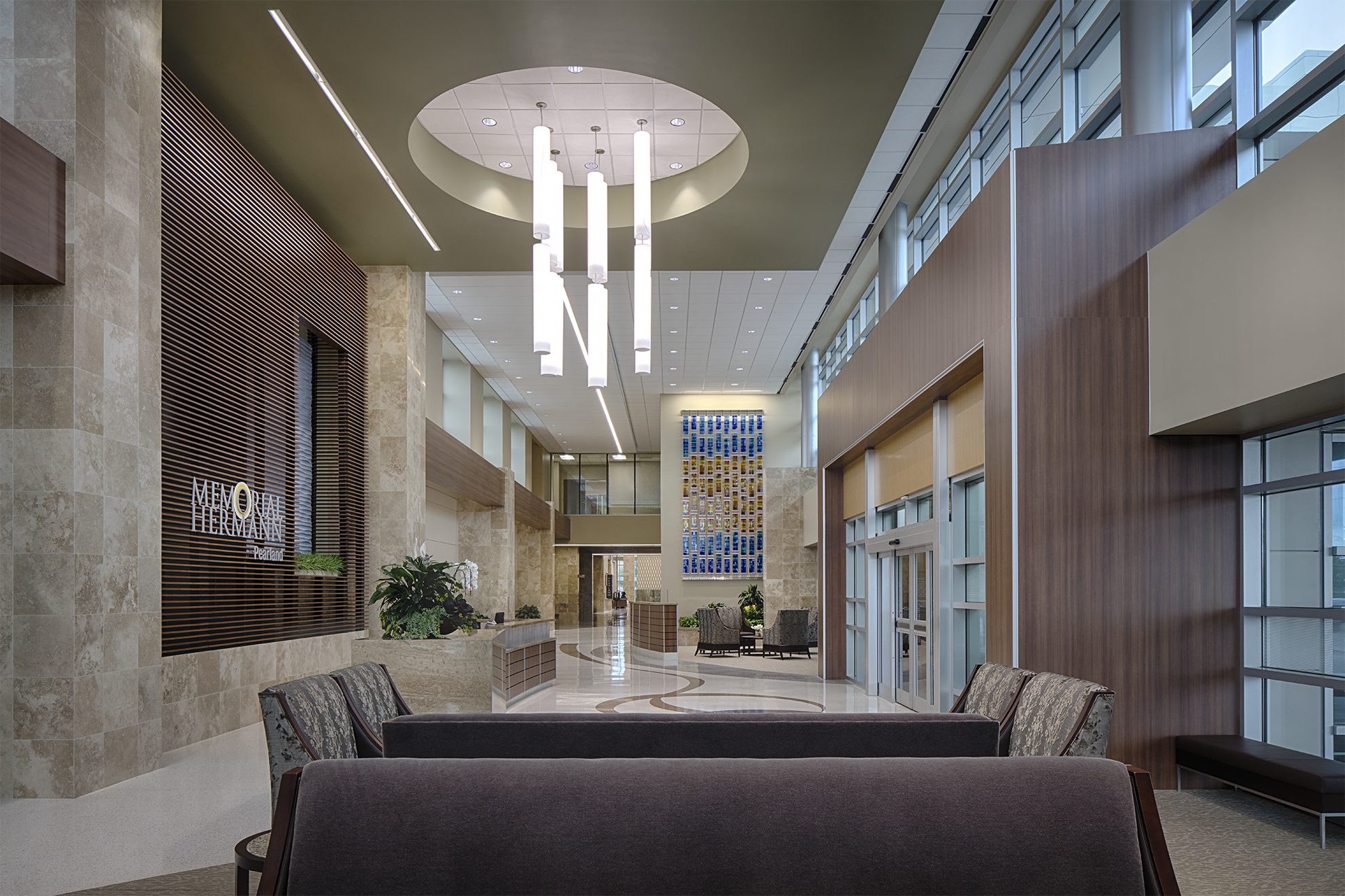  PHILOWILKE PARTNERSHIP   MEMORIAL HERMAN PEARLAND   2016 | Interiors Merit Award 