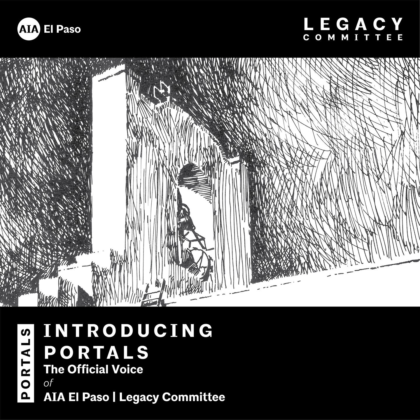 We are very pleased to announce PORTALS the voice of AIA El Paso | Legacy Committee. Stay tuned for upcoming posts celebrating our Chapter, its members, and unique architectural works from across our region! 

#aiaelpaso #aiaelpasochapter #legacy #el