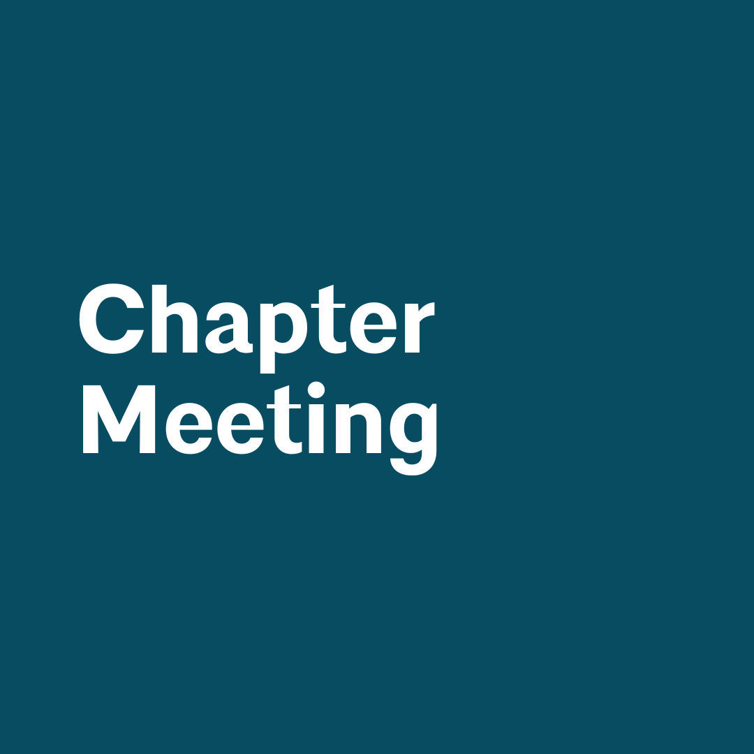Chapter Meeting | NOVEMBER