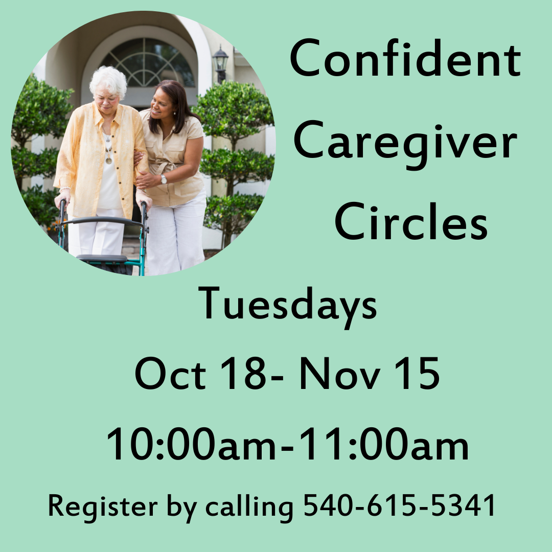Confident Caregiver Circle being offered at FBW!