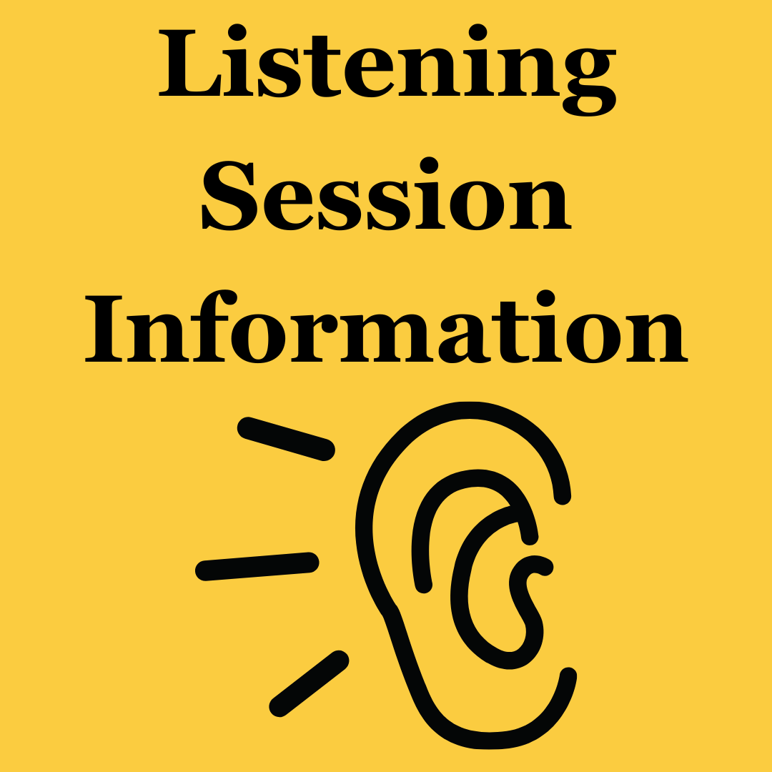 Pastoral Transition Update #3: Listening Session Dates Announced