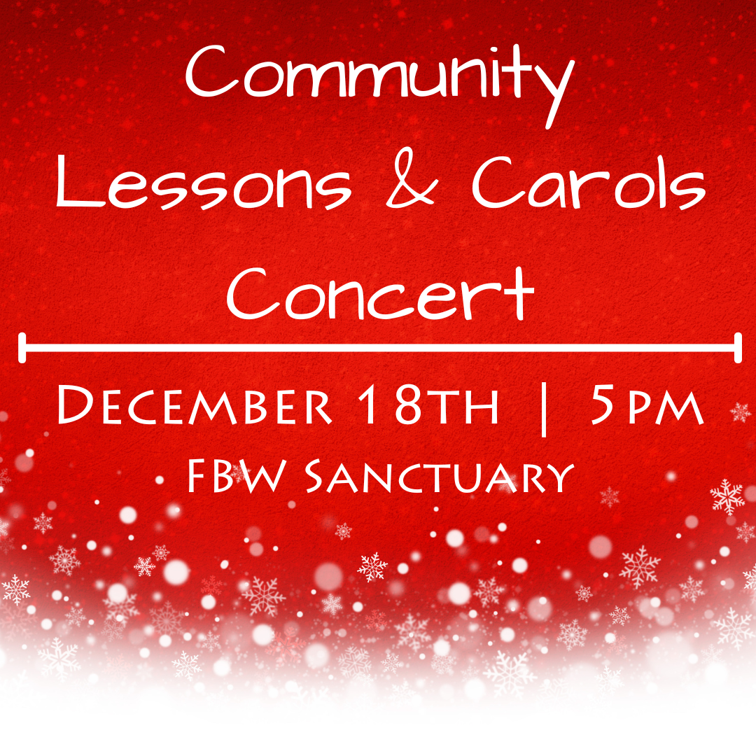 Community Lessons and Carols Concert