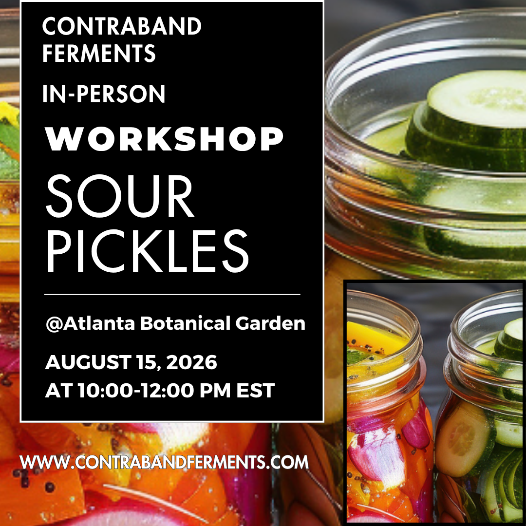Sour Pickles Workshop @ Atlanta Botanic Garden