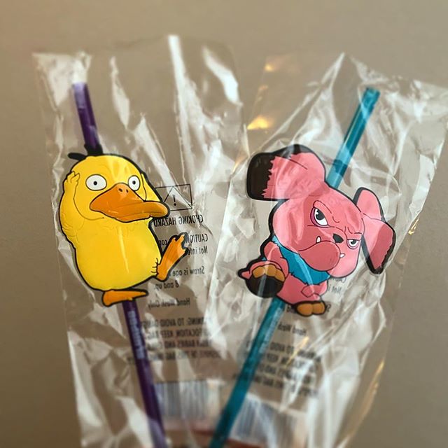 I&rsquo;ve made my choices.
.
.
.
#detectivepikachu #seveneleven #ilove #promotionalmerch #psyduck #snubbull #pokemonstraws #arethefuture #pokemon #butmakeitdark #mygrittyfaves