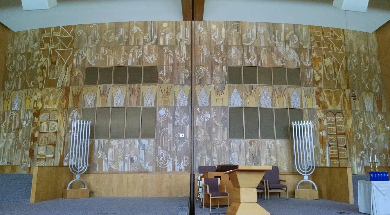 Lucienne From the Bloch: Conserving a Modern Mural for a Jewish Temple