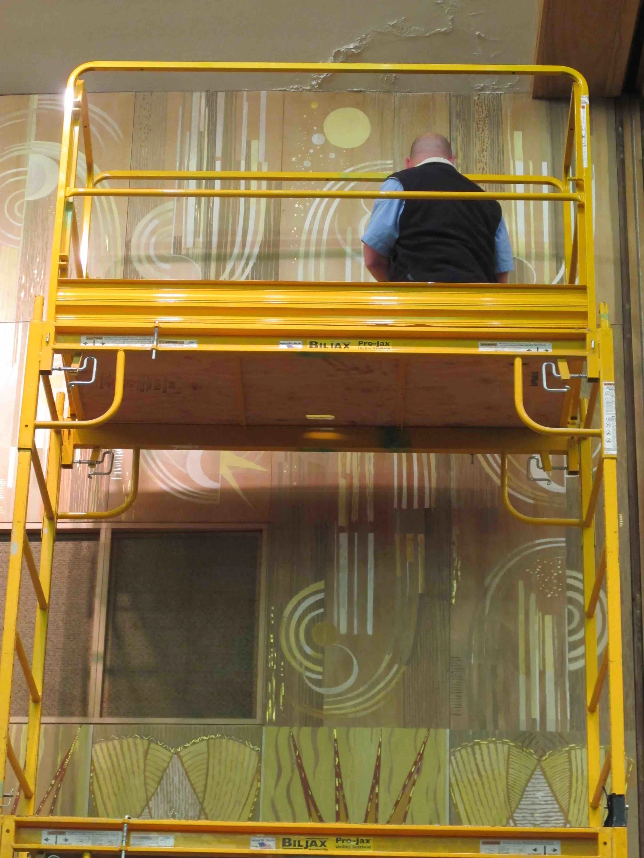Slide Show: Deinstalling and Examining Lucienne Bloch's Epic Mural