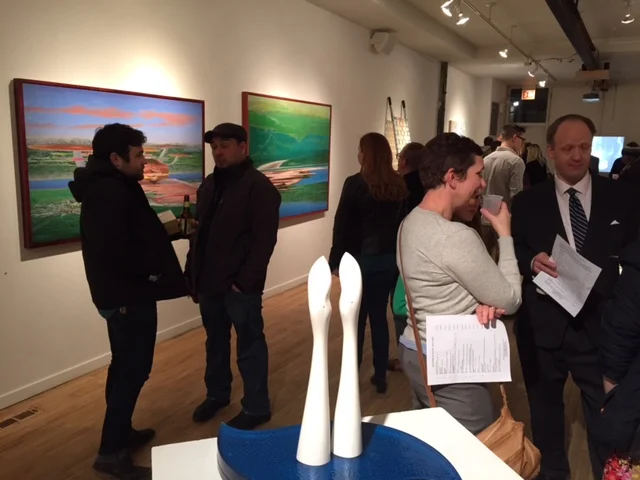 Scene and Heard: ALTEREGOS Opening Night at Packer Schopf Gallery, February 20